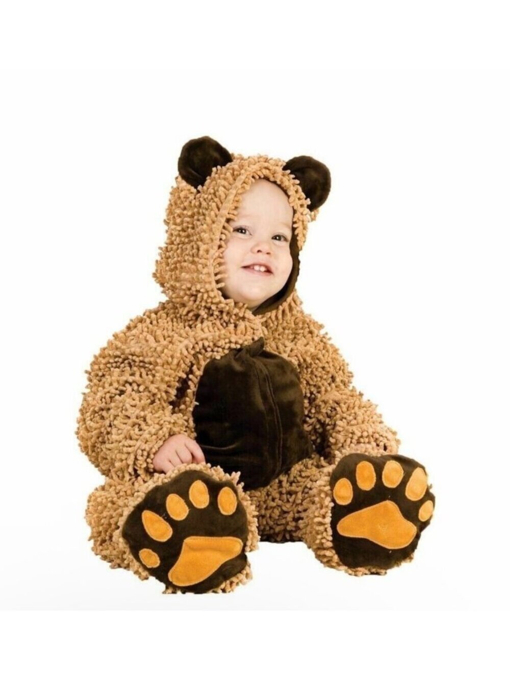 Teddy Bear Infant Costume Baby Halloween Cosplay Set Size 12-18 Months